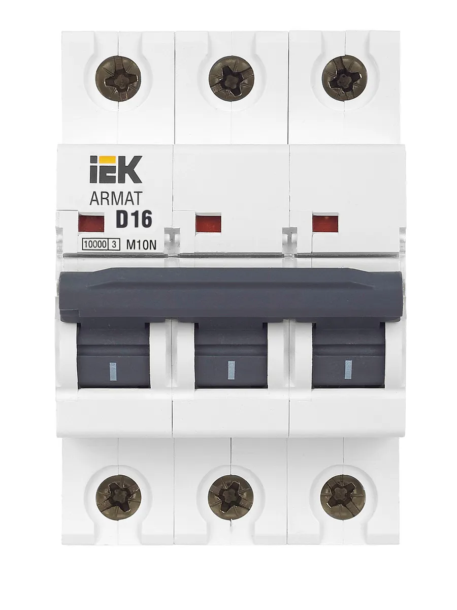 Автоматический выключатель M10N-TSL 3P D 16А